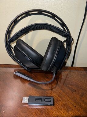 RIG Gaming Headset with USB Dongle - Black
